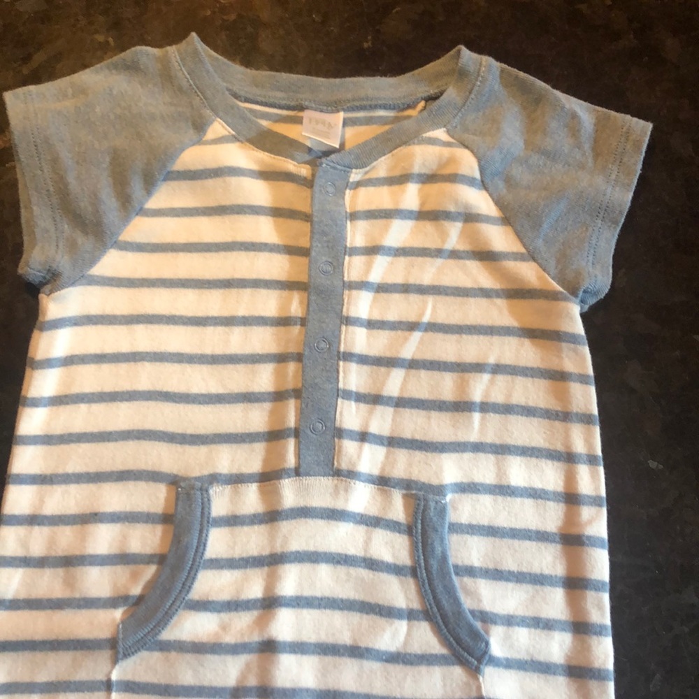 Stripped romper